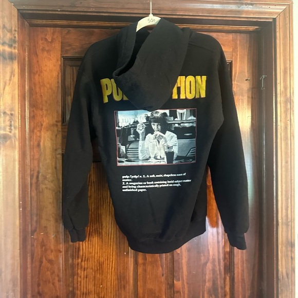 Pulp Fiction Black Hoodie - Picture 2 of 4